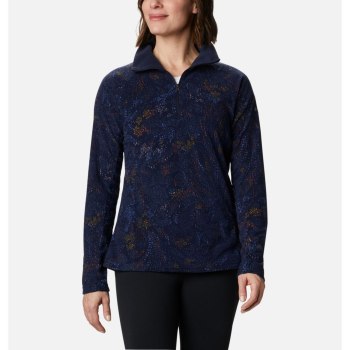 Columbia Pullover Dames, Glacial IV Print Half Zip Donkerblauw, 26JPQEMWZ